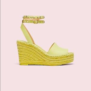 Pretty Kate Spade Frenchy Lemon Sorbet Wedges!